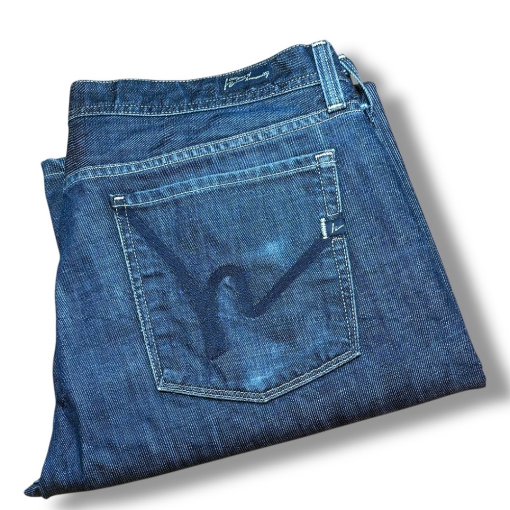 CITIZENS OF HUMANITY 100% Cotton MADE IN USA Evans Relaxed Fit Button Fly Sz 36